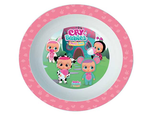 CRY BABIES PIATTO FONDO 20CM PE ST00748