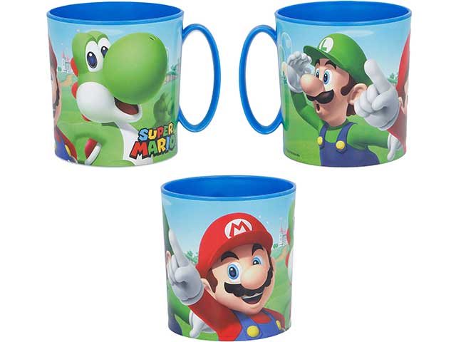 SUPER MARIO TAZZA PP 350ml MICROONDE ST21404