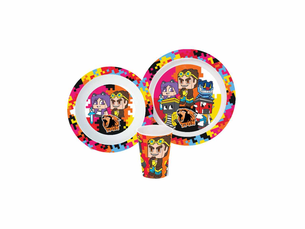 LYON SET 3 PEZZI PER MICROONDE ST07769