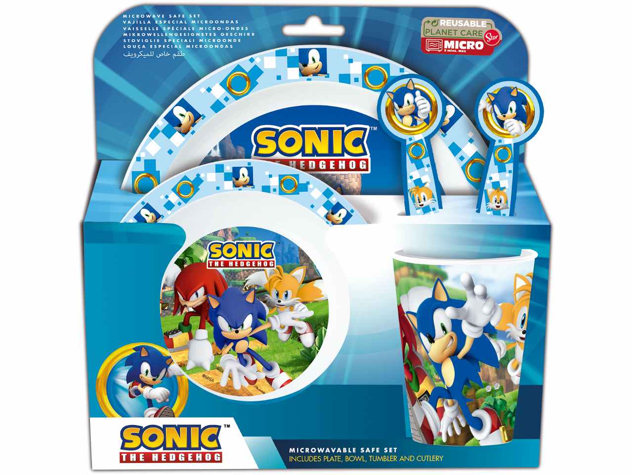 SONIC SET PAPPA 5PZ MICOONDE ST40550 SONIC SET PAPPA 5PZ MICOONDE ST40550