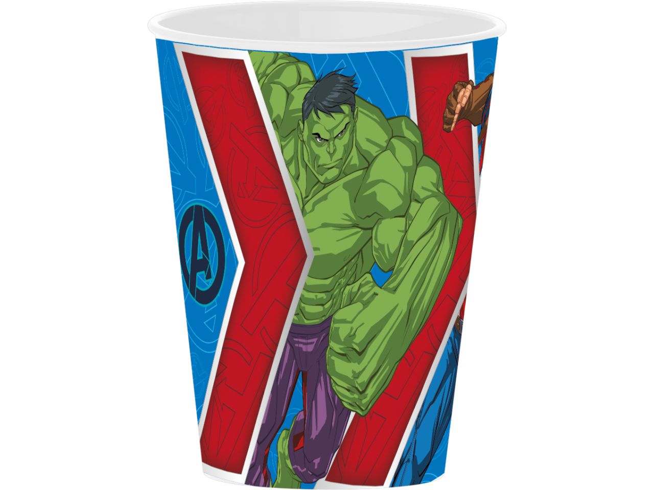AVENGERS BICCHIERE DI PLASTICA DA 74107