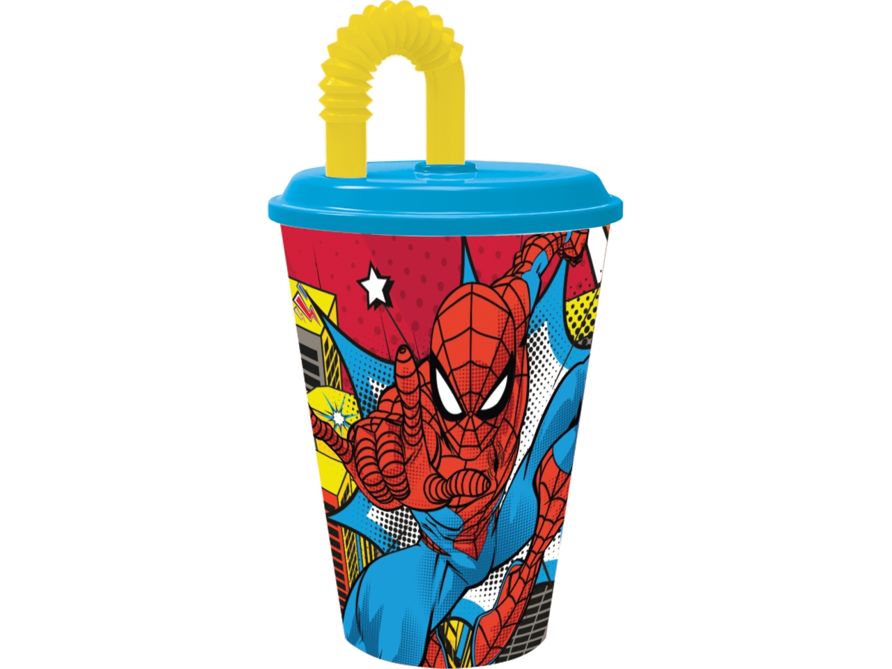 SPIDERMAN BICCHIERE C/CAN.430ML ST74730