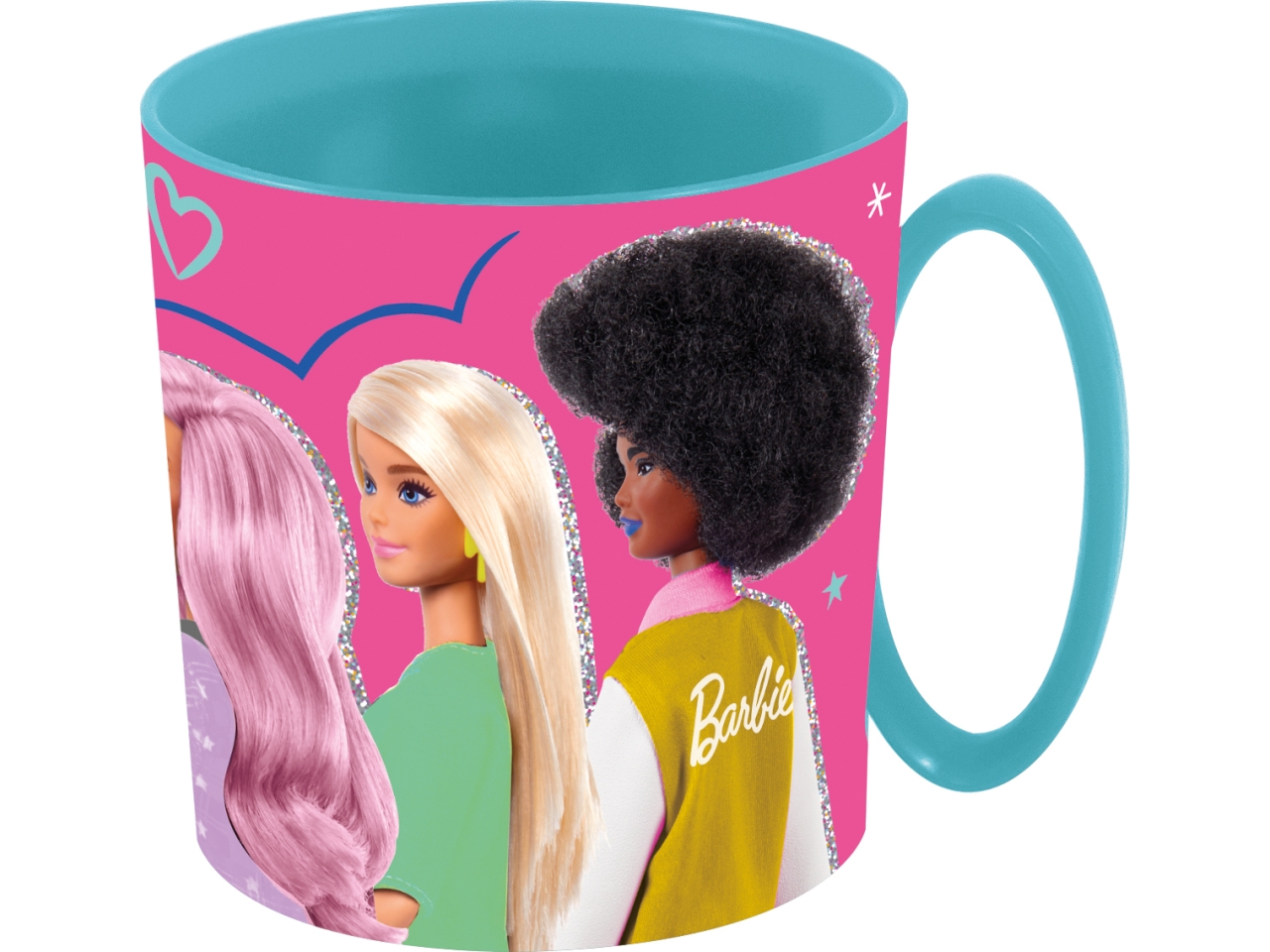 BARBIE TAZZA PP ML.350 MICROON. ST15904