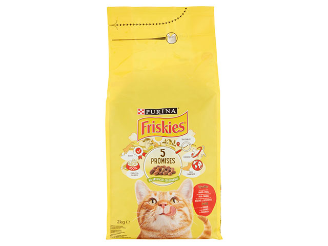 FRISKIES ADULT  POLLO/VERDURE 2Kg 9734