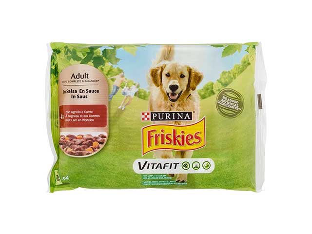 FRISKIES ADULT DOG M.PACK 4X100gr 14041