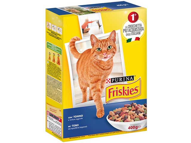 FRISKIES ADULT TONNO/VERD 400gr 9733