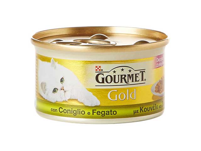 GOURMET GOLD  CONIGLIO/FEGATO 85gr 9693