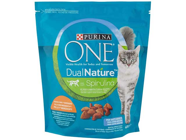 PURINA ONE DUAL NAT.POLLO 400gr 24524