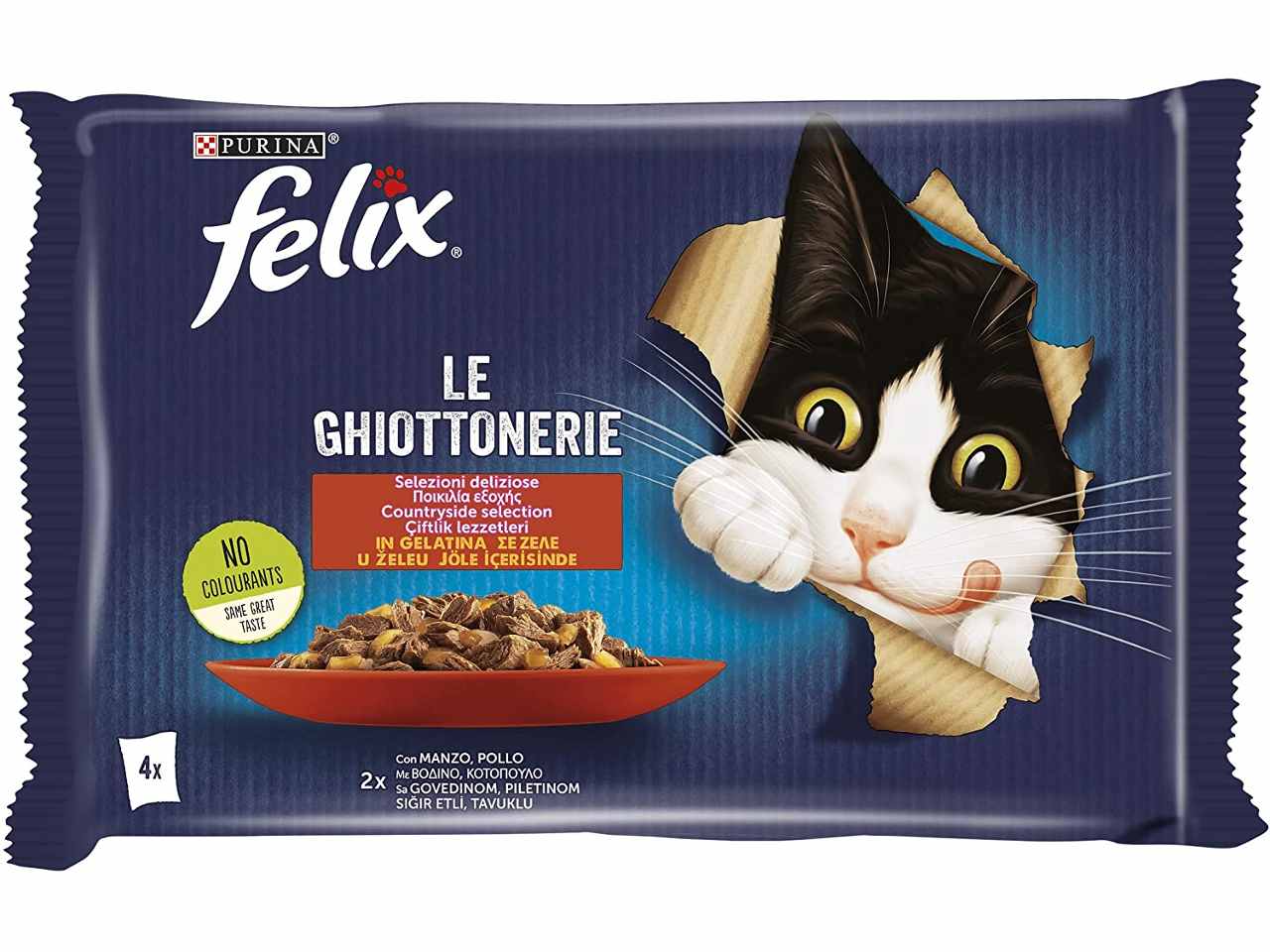 FELIX GHIOTTONERIE DELIZIOSE 4x85gr 61203