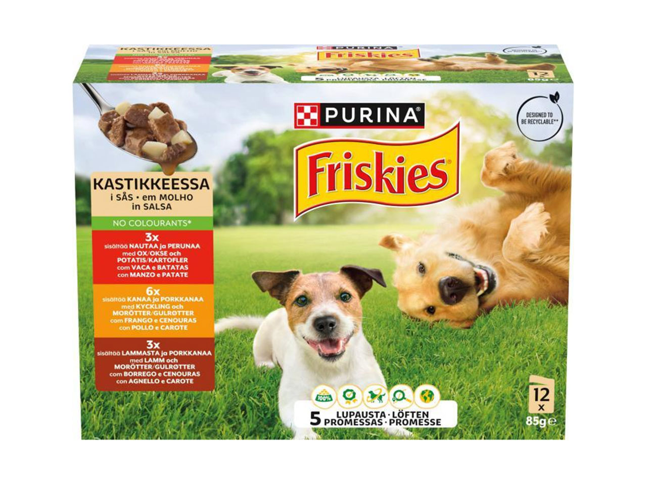FRISKIES MANZO/PATATE 12X85GR 12557095