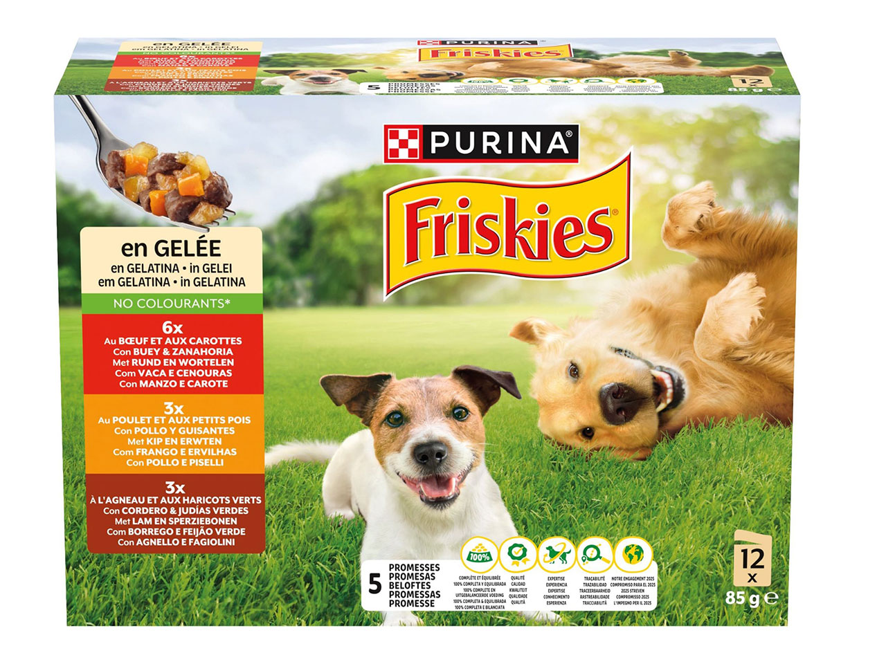 FRISKIES POLLO/CAROTE 12X85GR 12557165