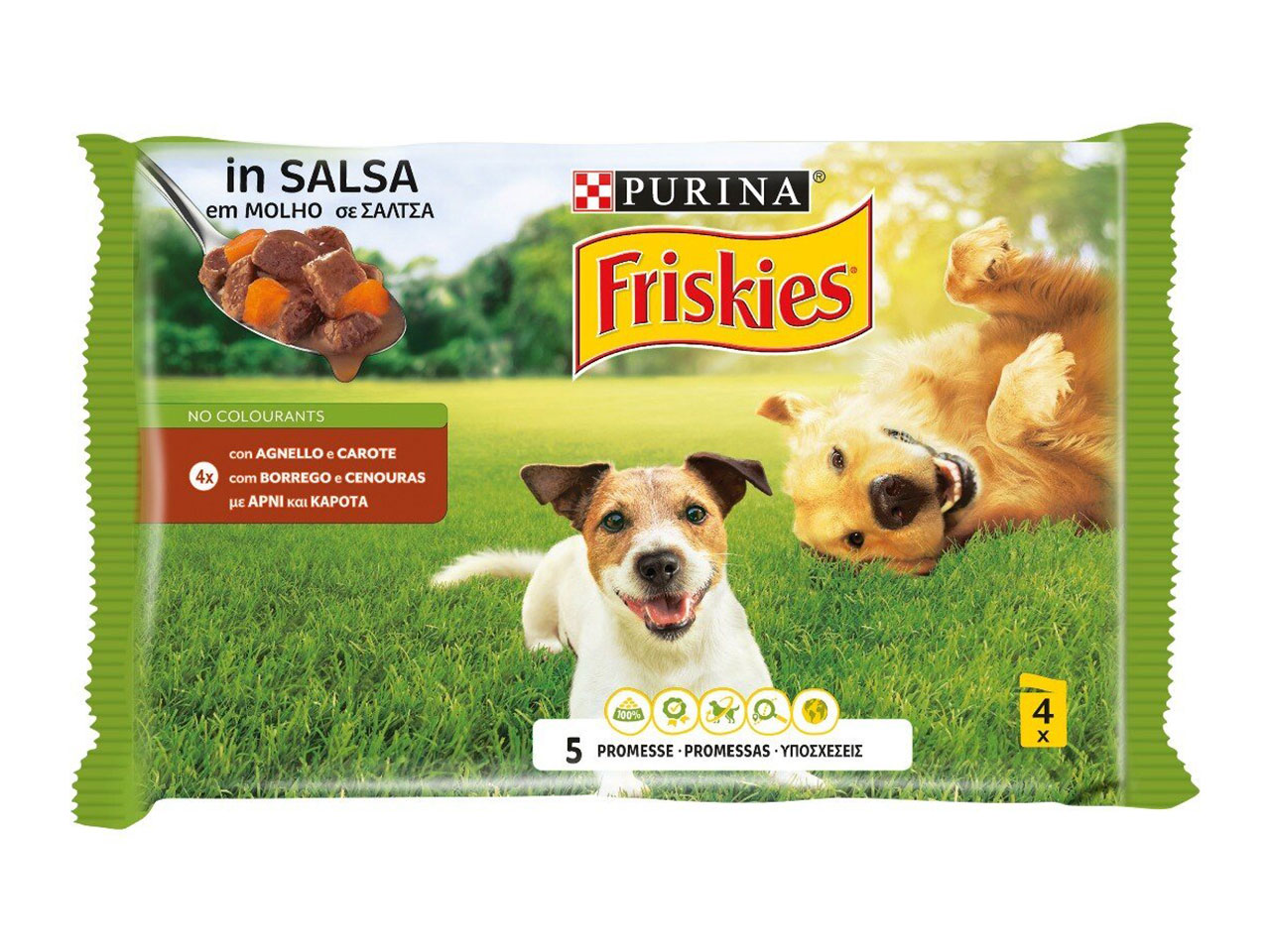 FRISKIES AGNELLO/CAROTE 4X85GR 12557176
