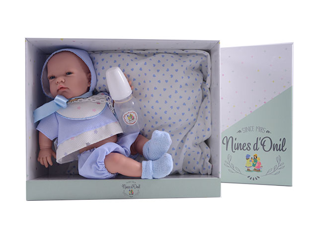 BAMBOLA RECIN NACIDO C/COPERTA 6812