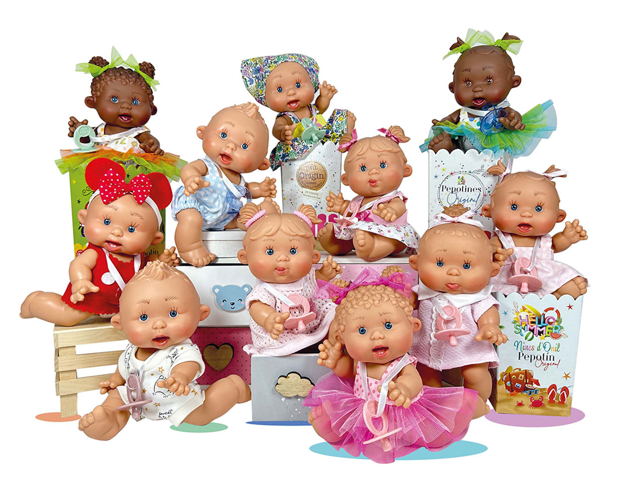 BAMBOLA PEPOTIN 21CM 0494 BAMBOLA PEPOTIN 21CM 0494