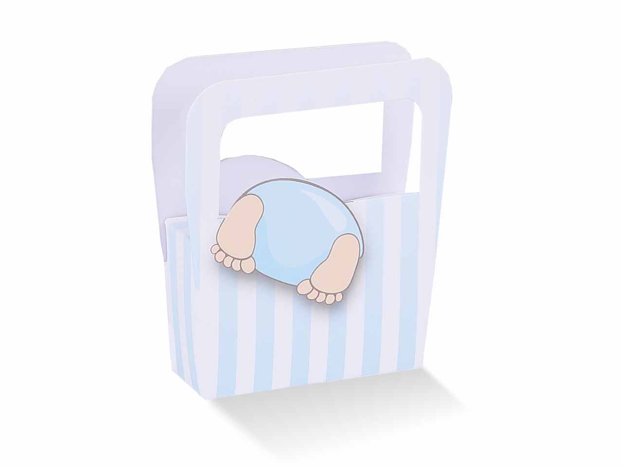 SCATOLA BIMBO CELESTE 10pz 1017000100