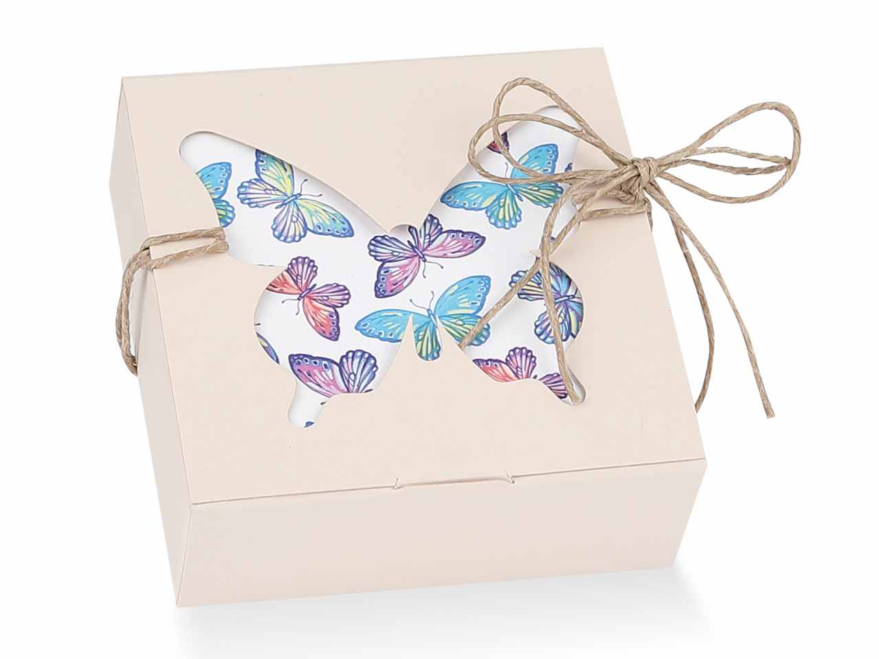 SCATOLA BUTTERFLY PIE.SABBIA 10pz 1019000200