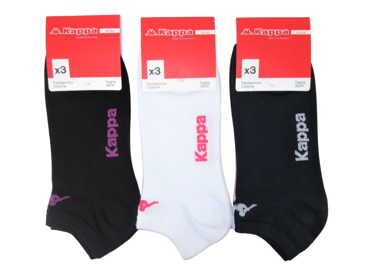 FANTASMINO DONNA 3PZ COT.39/41 K356