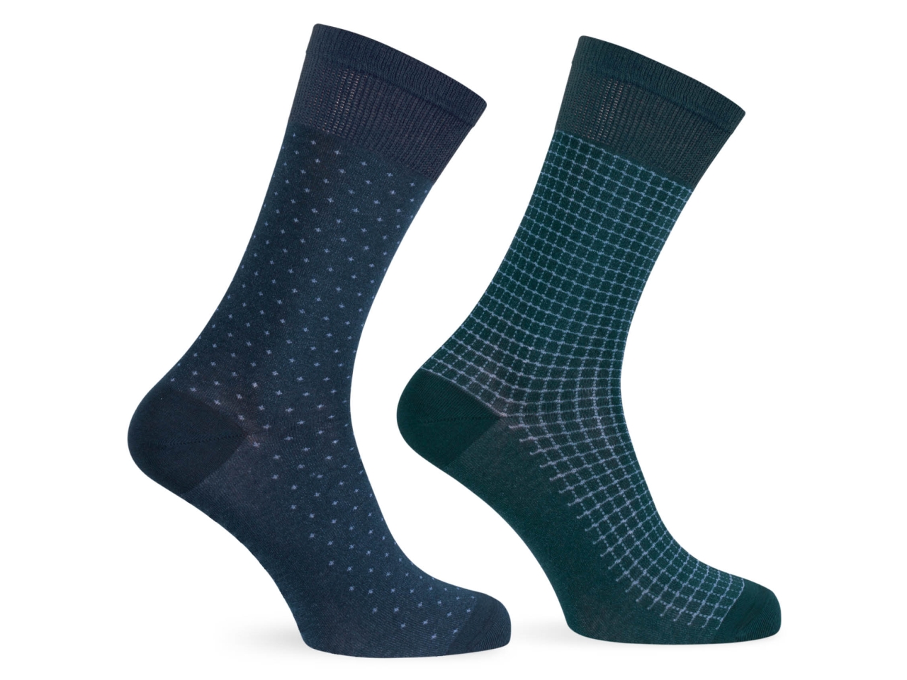 CALZA CORTA UOMO 2PZ BLU 43/46 TML082