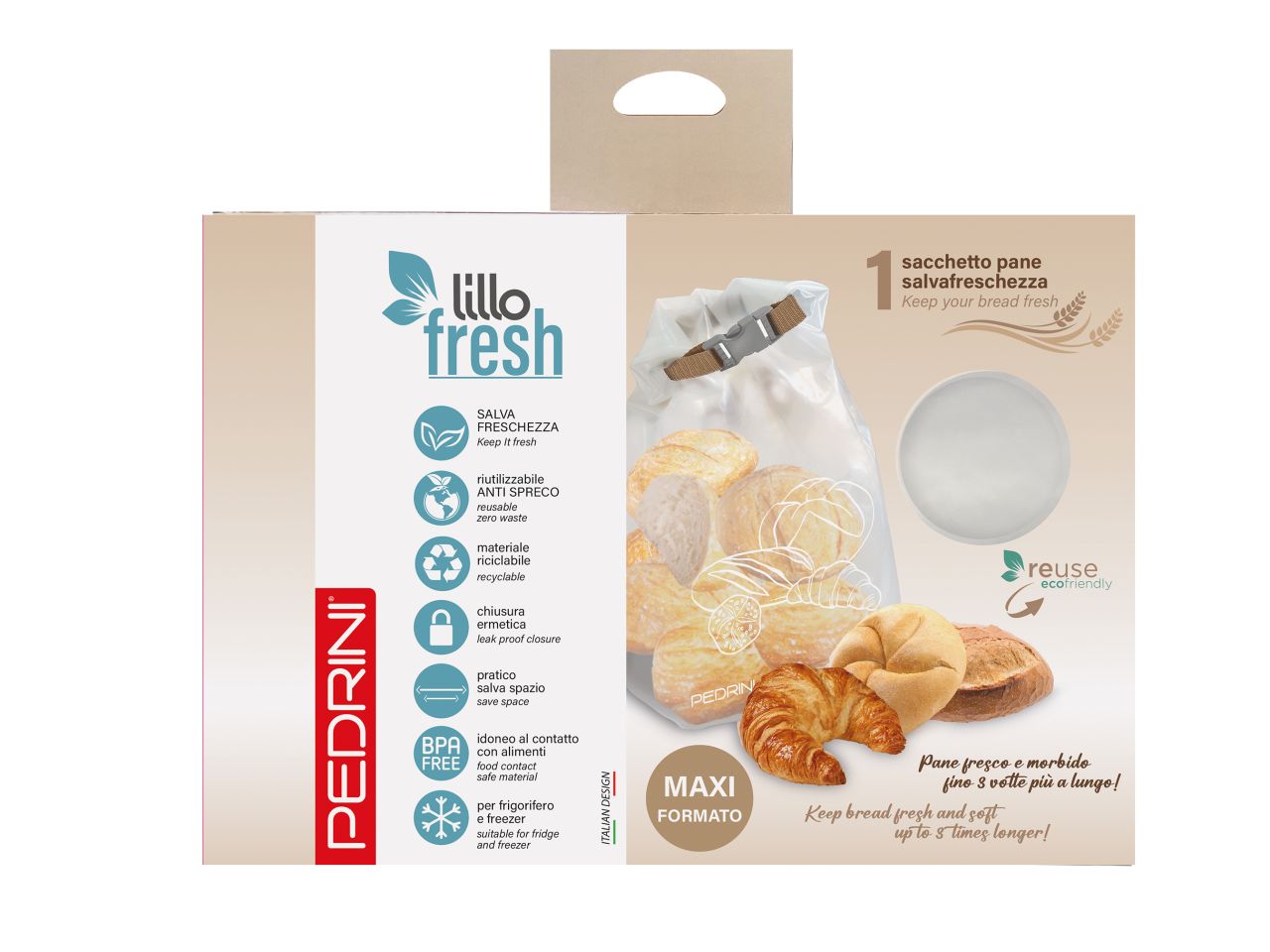 SACCHETTO PANE PER ALIMENTI C 04GD278-6