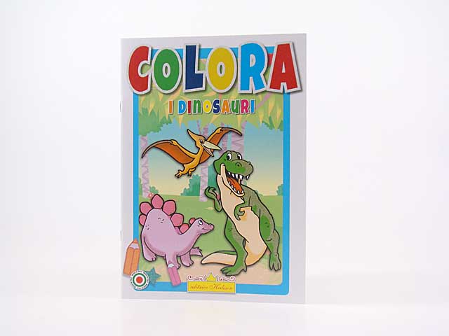 LIBRO COLORA I DINOSAURI 6700