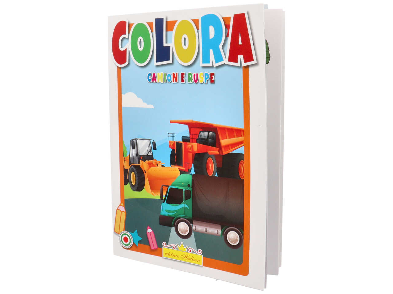LIBRO COLORA CAMION E RUSPE  7319