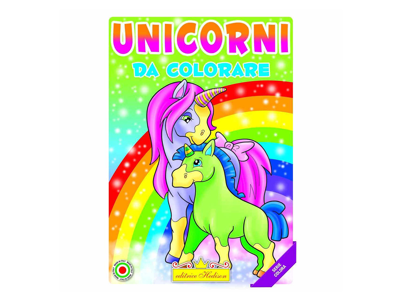 LIBRO COLORA GLI UNICORNI 1189
