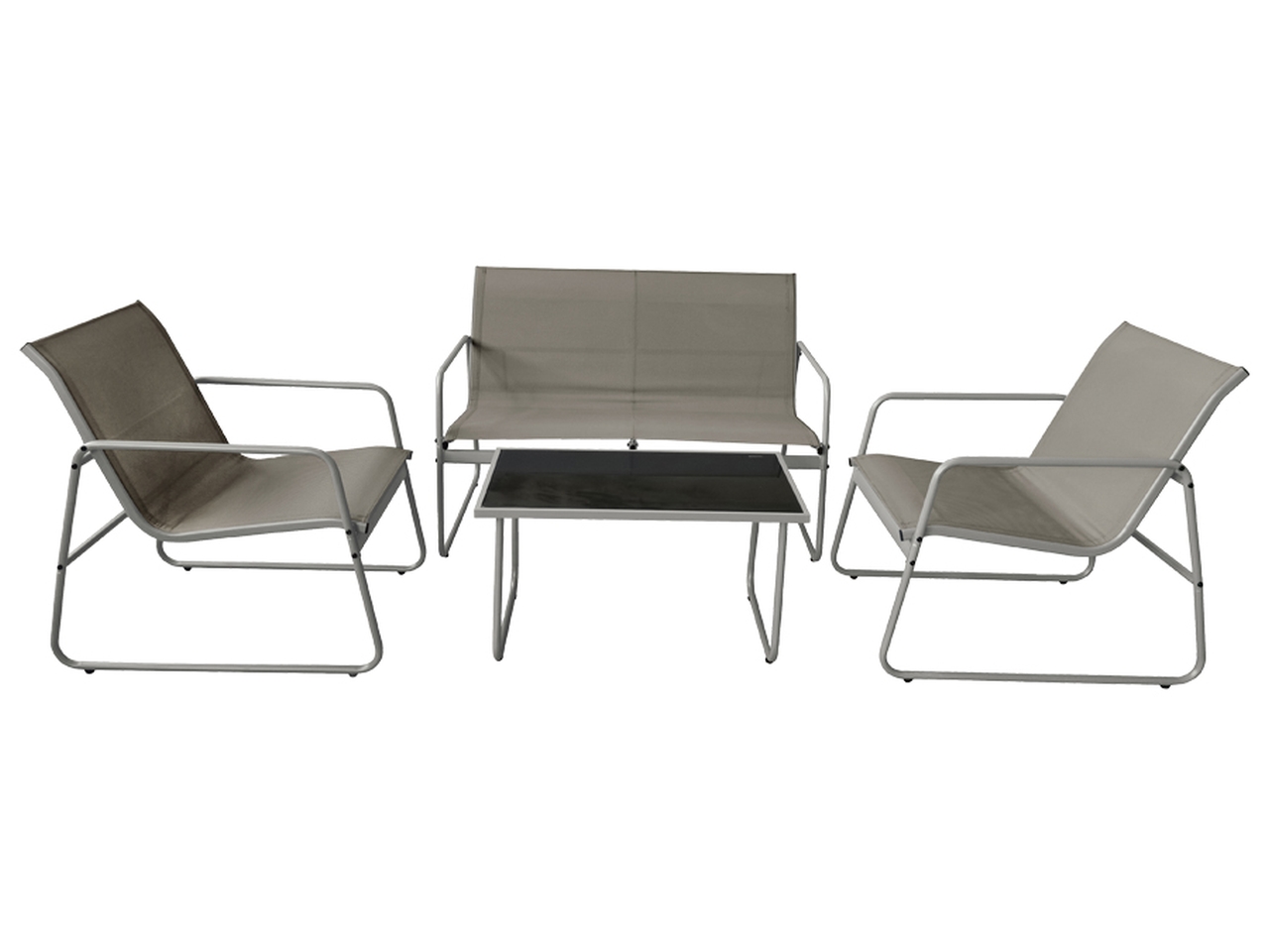 DIVANO+2POLTRONE+TAVOLO GRIGIO 6992065