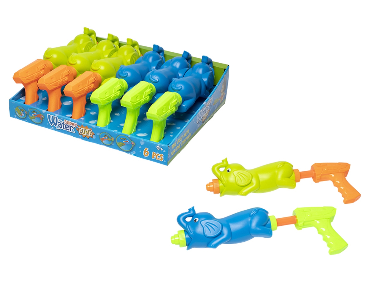 PISTOLA ACQUA ELEFANTE 44CM ASS 6738064