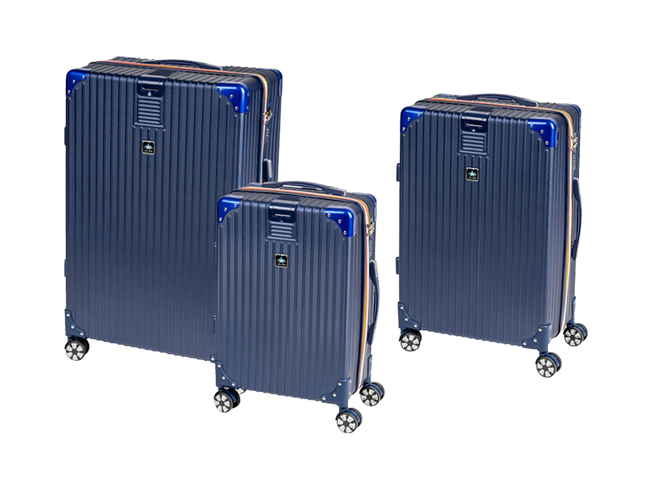 3 TROLLEY H.51/61/71CM BLU 6065436