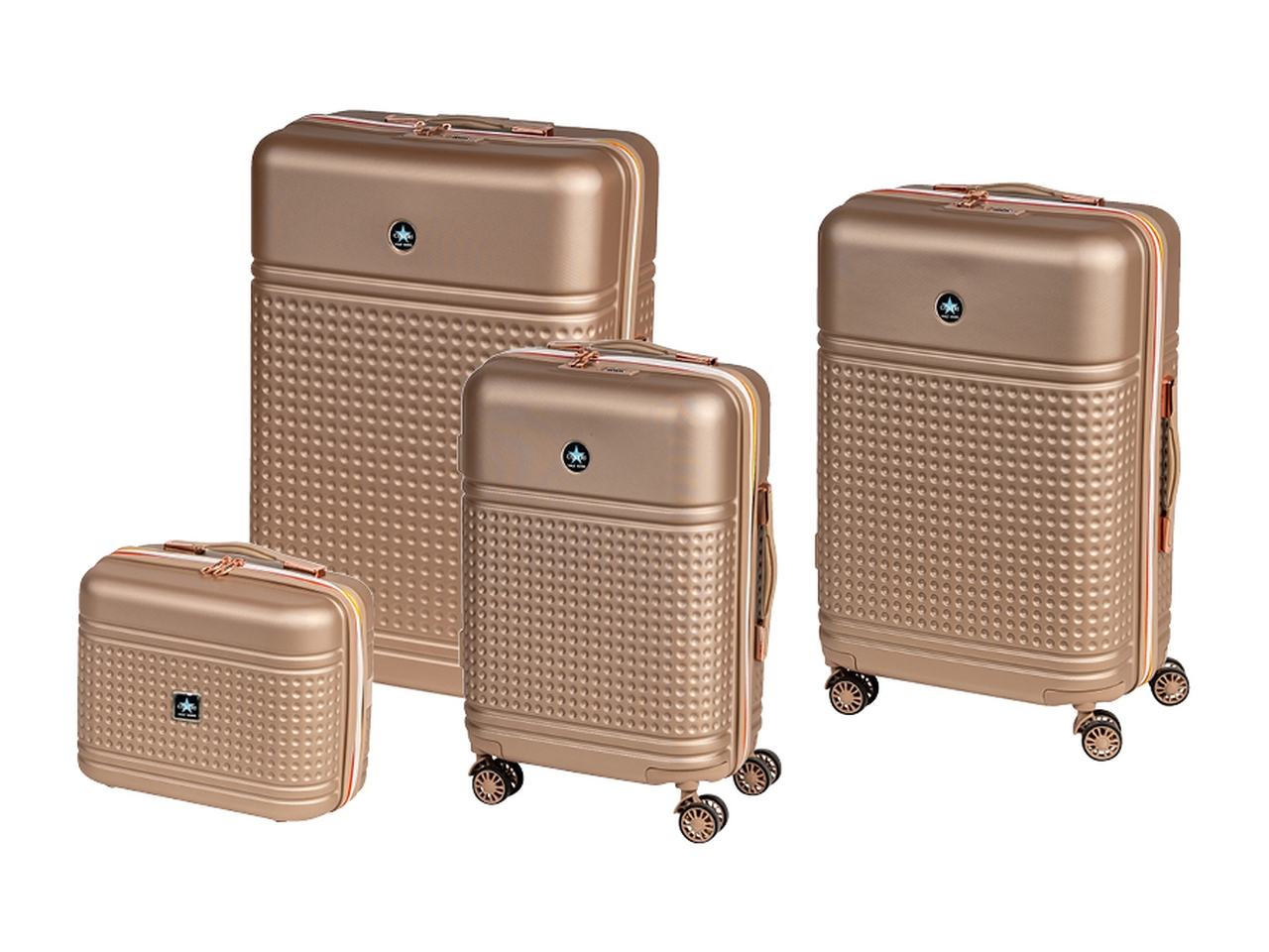 3 TROLLEY 51/61/71CM+BEAUTY ORO 6065467