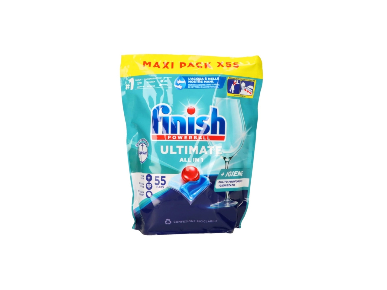 FINISH POWERBALL ULT.ALL IN 1 X55+IG.RT12101$
