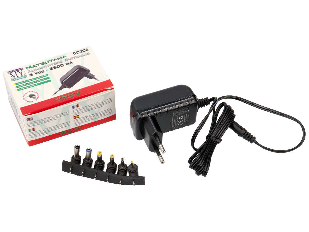 ALIMENTATORE SWITCHING 5V 2500 MA HB014N