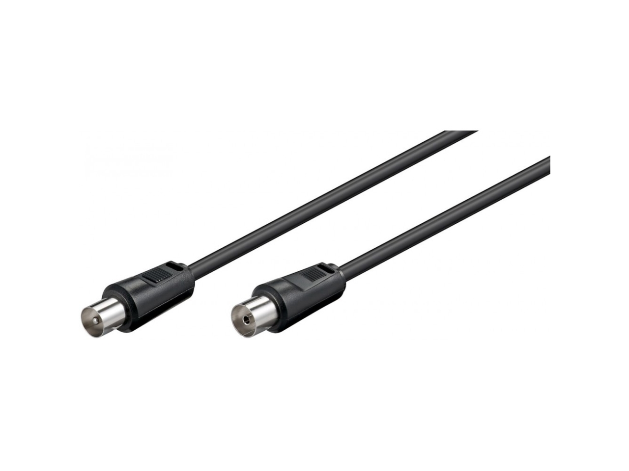 CAVO COASSIALE ANTENNA 2,5M, NERO 11722