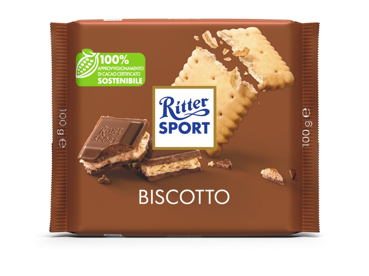 RITTER SPORT TAVOLET. BISCOTTO 100GR 2140