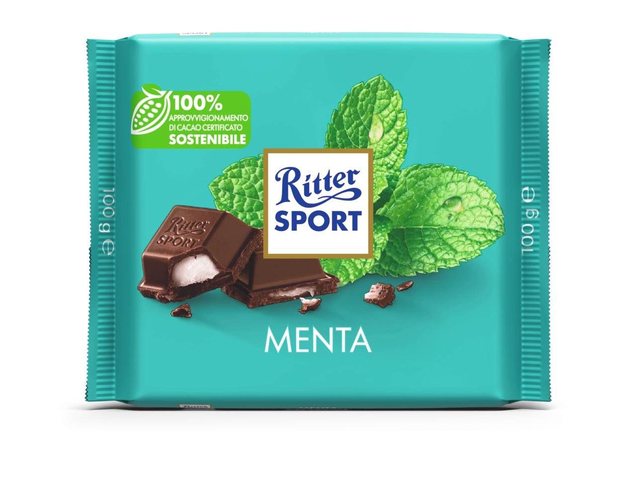RITTER SPORT TAVOLET. MENTA 100GR 280
