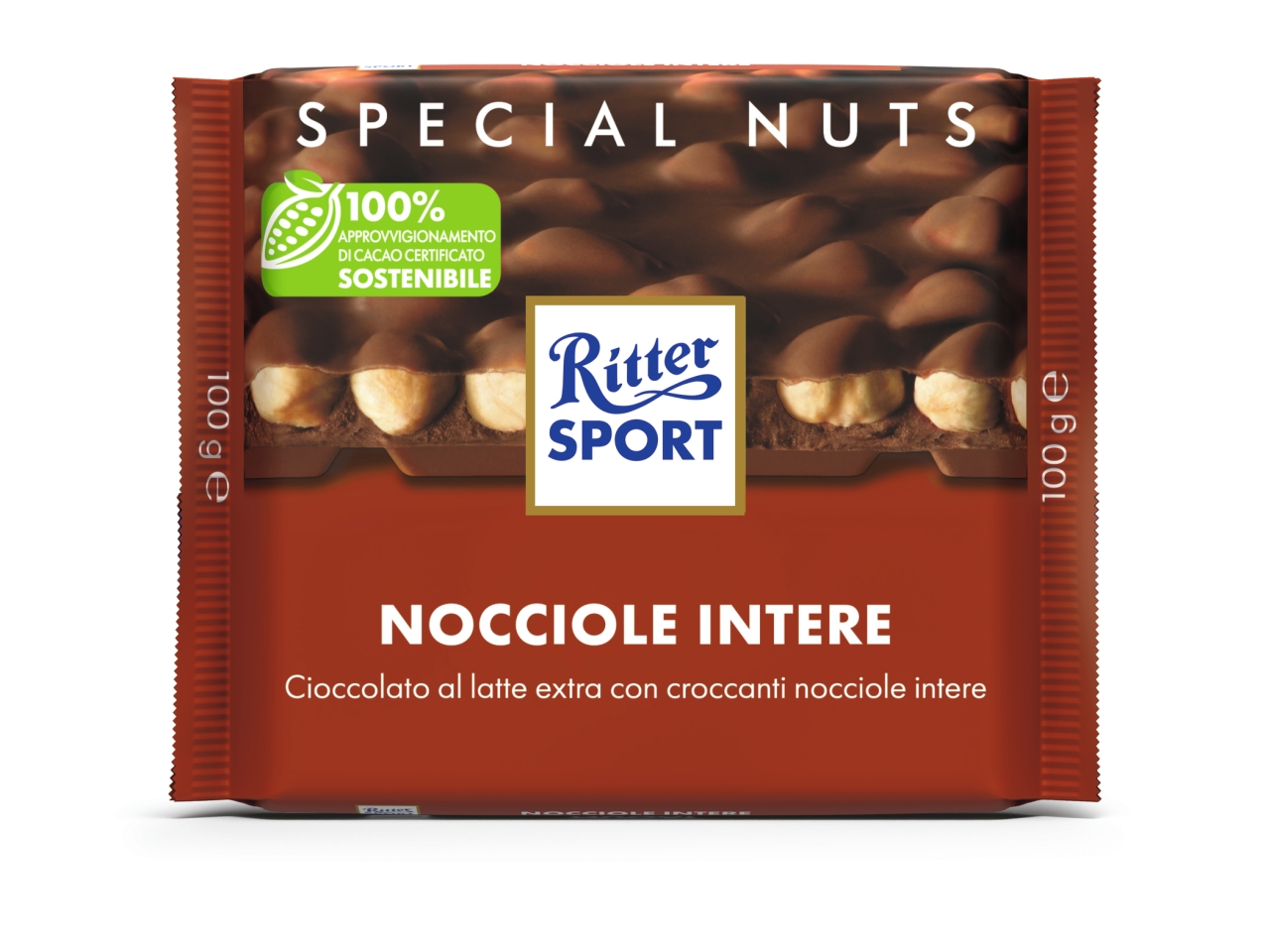 RITTER SPORT TAVOLET. NOCCIOLE INTERE 100GR 7000 RITTER SPORT TAVOLET. NOCCIOLE INTERE 100GR 7000