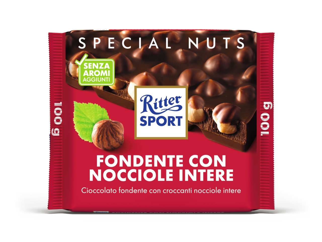 RITTER SPORT TAVOLET.FONDENTE NOCCIOLE I.100GR 702 RITTER SPORT TAVOLET.FONDENTE NOCCIOLE I.100GR 702
