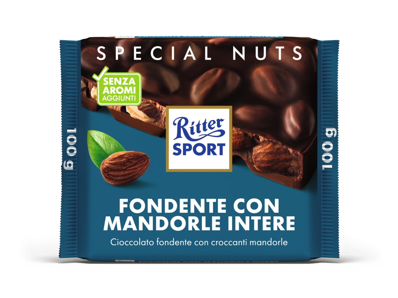 RITTER SPORT TAVOLET.FOND.MANDORLE I. 100GR 7080 RITTER SPORT TAVOLET.FOND.MANDORLE I. 100GR 7080