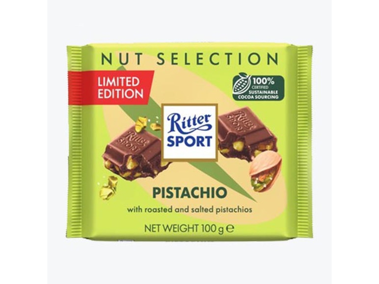 RITTER SPORT TAVOLET.PISTACCHIO 100GR 7090