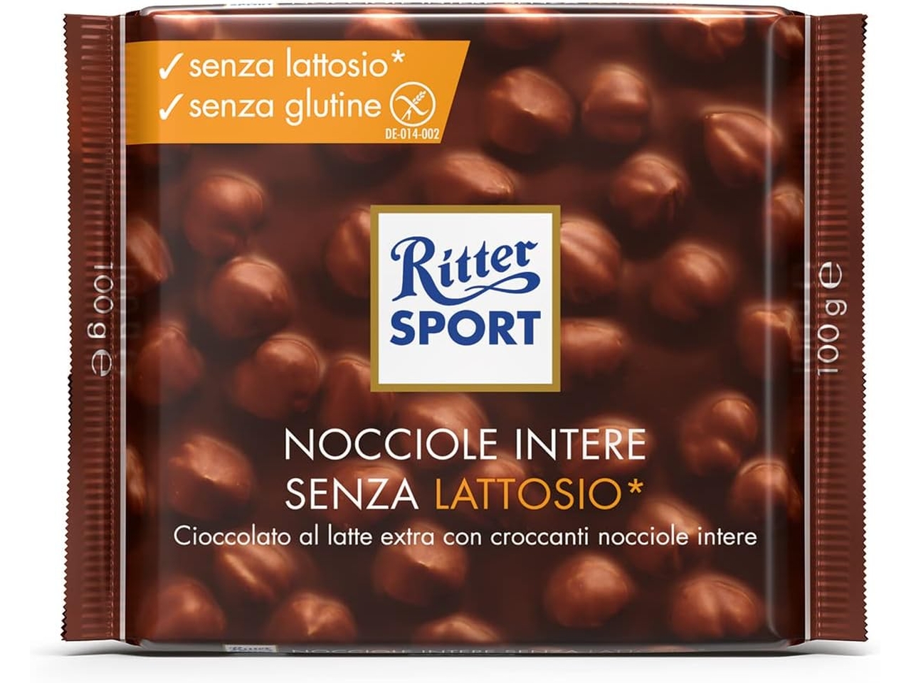 RITTER SPORT TAVOLET.NOCCIOL. S/LATTOSIO100GR 1010