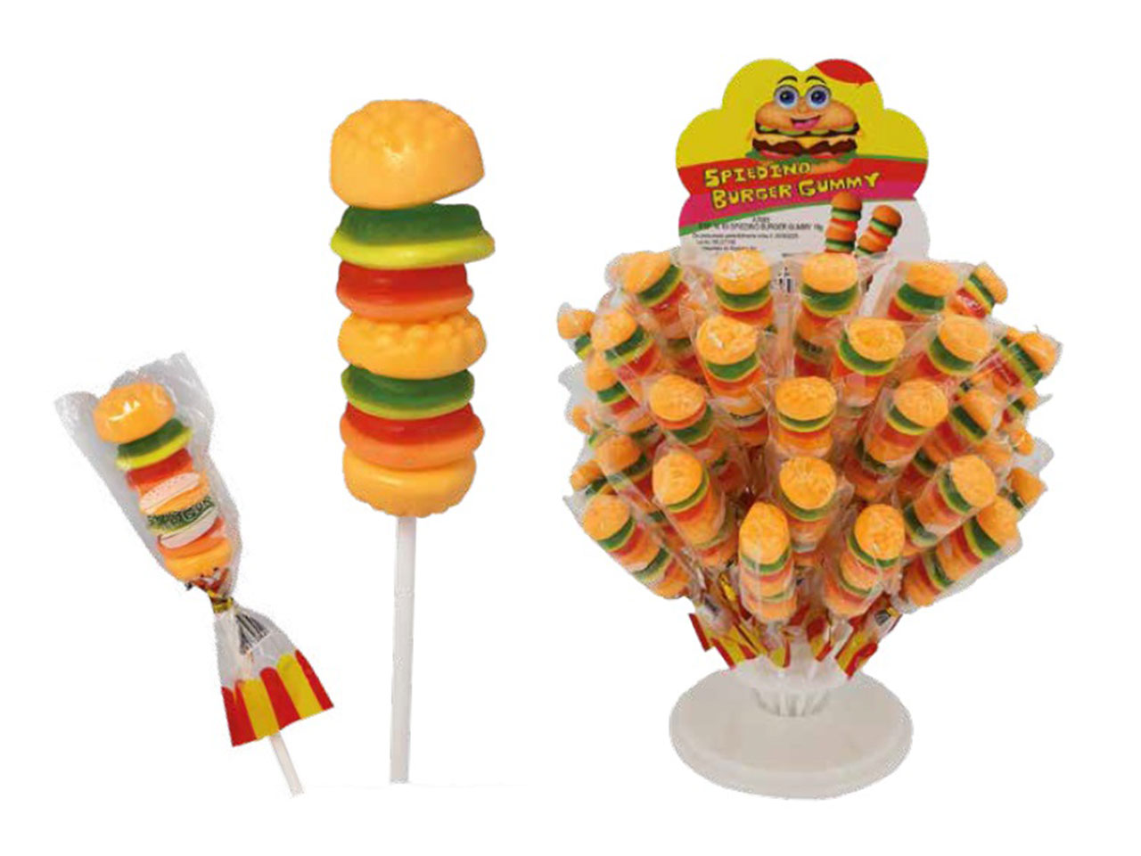 SPIEDINO BURGER GUMMY 19G A7085