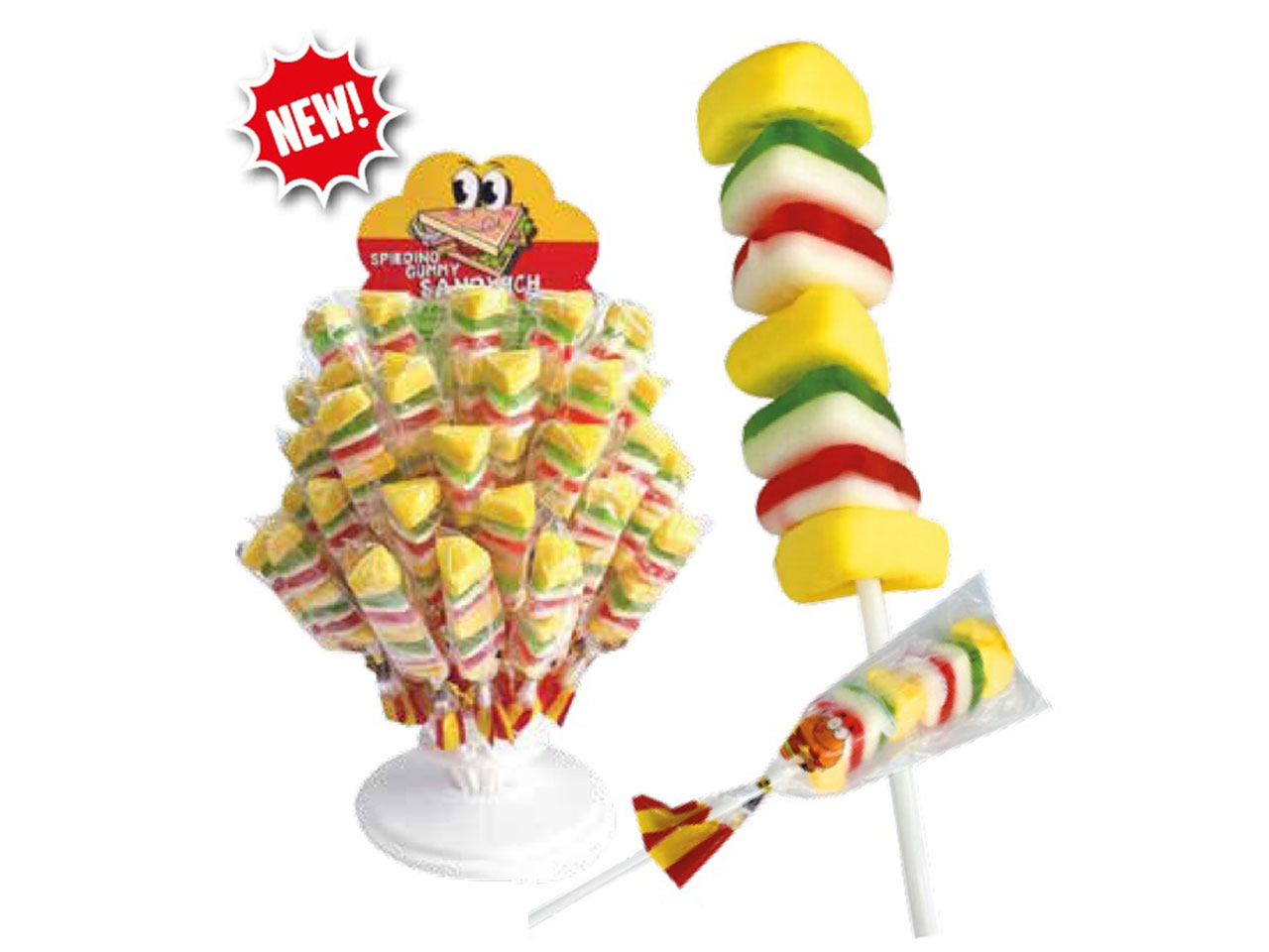 SPIEDINO SANDWITCH GUMMY 19G A7110