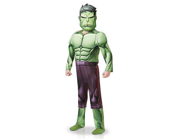 VESTITO HULK LUSSO PER BAMBINI 640839-M VESTITO HULK LUSSO PER BAMBINI 640839-M