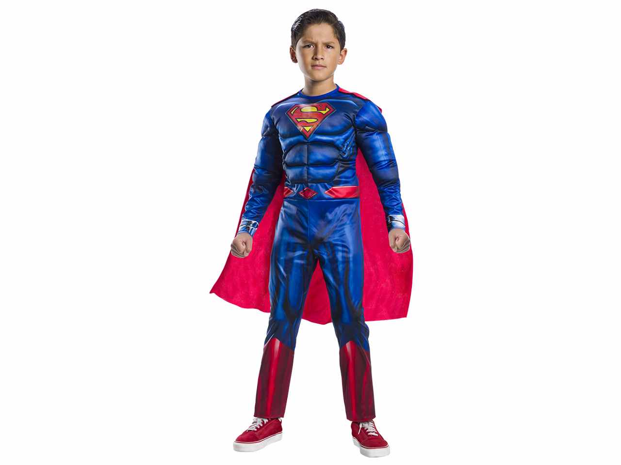 COSTUME SUPERMAN BLACK DELUXE TG.S 3-4ANN.702263-S COSTUME SUPERMAN BLACK DELUXE TG.S 3-4ANN.702263-S