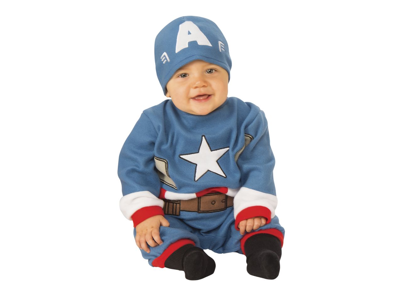 COSTUME BABY CAPTAIN AMERICA 510361-NB COSTUME BABY CAPTAIN AMERICA 510361-NB