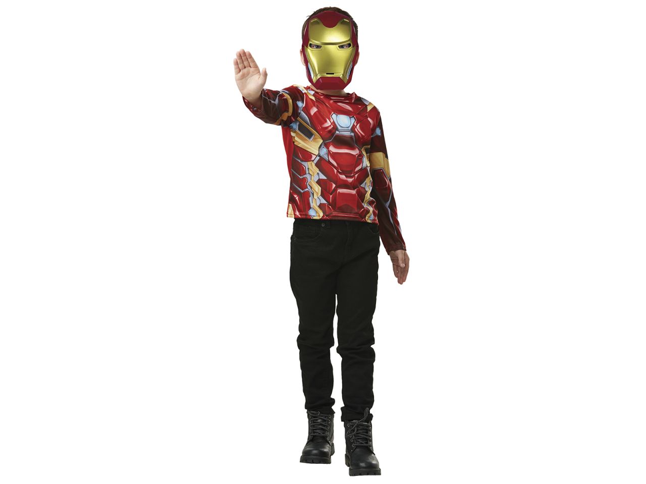 IRON MAN TOP E MASCHERA 300113