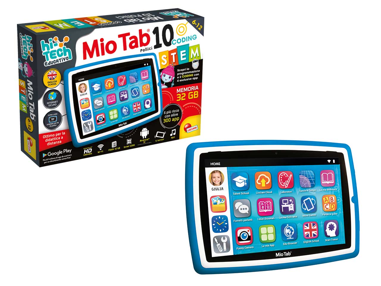 MIO TAB 10 POLLICI STEM CODING XL 97036$