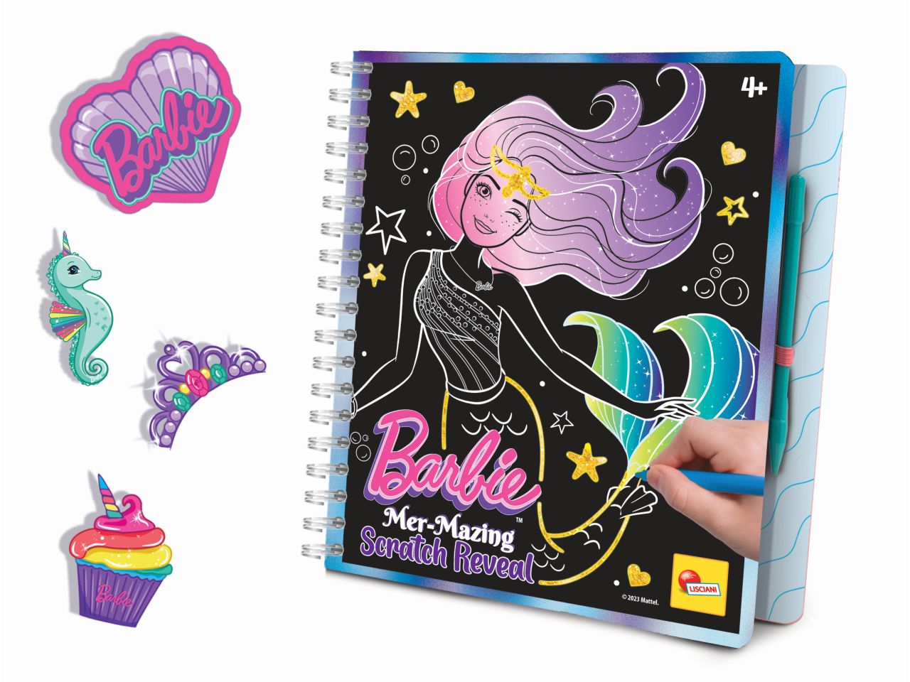 BARBIE SKETCHBOOK MER-MAZING SCRA 12327