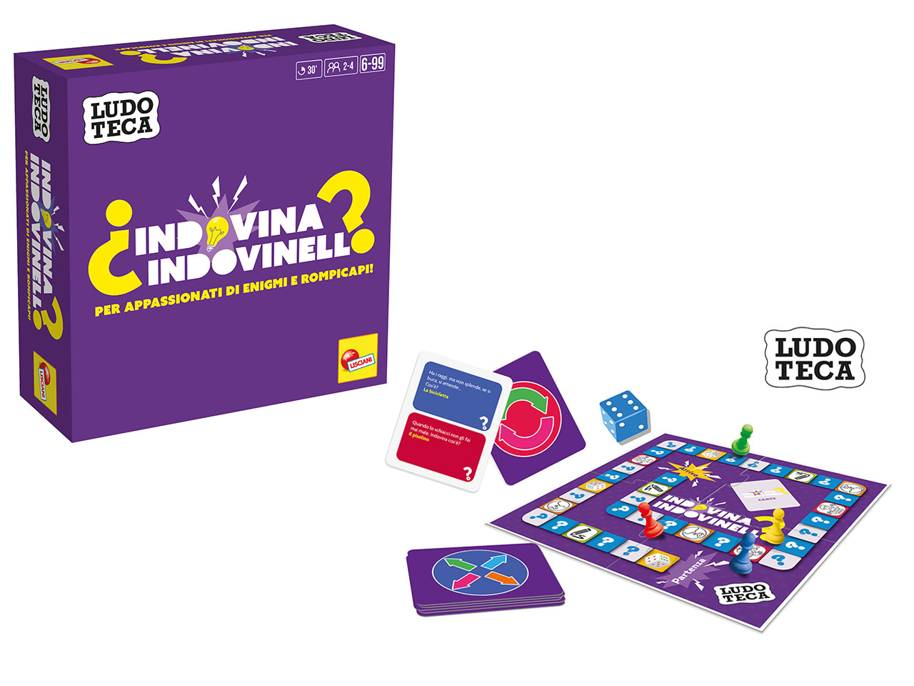 LUDOTECA POCKET INDOVINA INDOVINELLO 111275