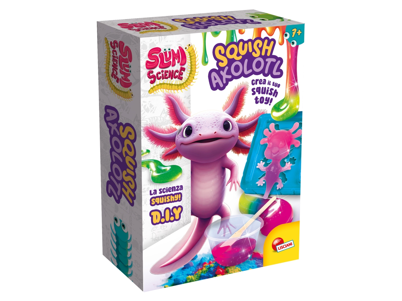 SLUMI SCIENCE POCKET SQUISH AXOLOTL 110322